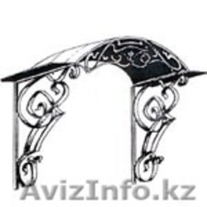 Ворота, перила, решетки, ограждения, навесы, маркизы #837416