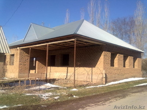 Продается недостроенный большой дом 25 сот. в Зоне отдыха 