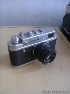 Продам зеркальный фотоаппарат Зоркий-4 с объективом Индустар-50 #847764