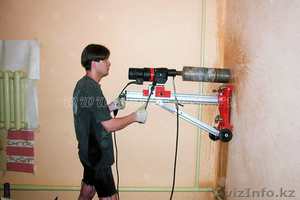 Алмазное сверление,  бурение отверстий в перекрытиях из любого материала. #842065