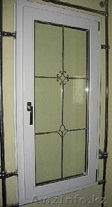 пластиковые окна, двери , витражи, натяжные потолки #838338