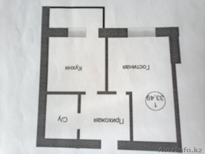 срочно 1 ком квартира #851597