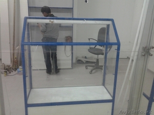 Витрины из алюминиевого профиля и стекла,  #868266