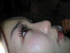 НАРАЩИВАНИЕ РЕСНИЦ(3 D-Lashes) АЛМАТЫ #700777