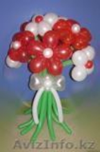 Цветы из шаров. #856569