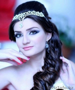 Свадебный,  вечерний макияжи. Имидж студия Оразалин Гульнар. Астана #855942