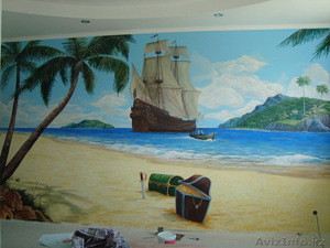 Росписьс стен,  картины #867326