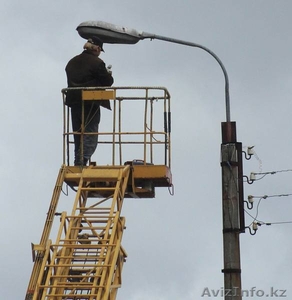 Установка уличного освещения #855633