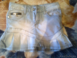 Продам недорого летнюю джинсовую юбку. #872503