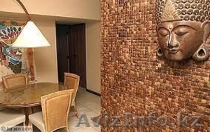Натуральная МОЗАЙКА из кокосовой коры #867948