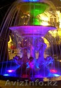 Монтаж подсветки фонтанов  #855629
