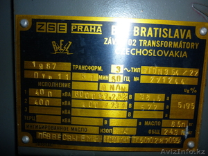 Продам два трансформатора 400 кВа 6/04 со шкафами высокая низкая #867104