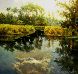 Заказ картин масляными  красками на холстах #887011