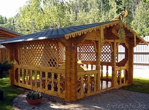Беседки из дерева,  беседки из камня,  беседки ручной работы. #880033