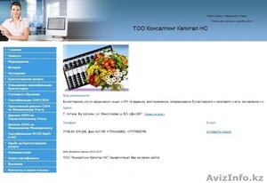 Предоставление услуг в сфере бухгалтерского учета — 20 000 т #873473