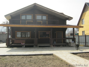 Продам деревянный дом в пос.Кыргауылды #874284