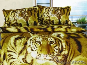 Постель из сатина высокого качества, реактивная печать. #877788