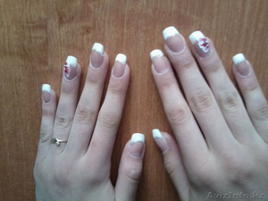 1500 тенге наращивание ногтей. #633065