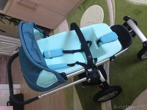 Продам коляску б/у цвет морской волны. Quinny. #894347