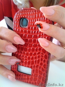 Наращивание ногтей гелем #897670