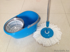 Magic mop.(Spin mop) Швабра с механизмом отжима и полоскания #901765