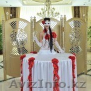 Леди фуршет на праздник (живые столы)  #893118