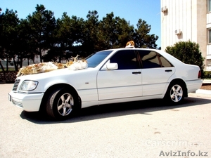 Белый S 600 Обслуживание свадеб #902069