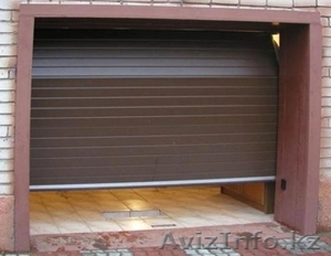 Секционные гаражные ворота и привода на распашные ворота в Жезказгане и Сатпаеве #900165