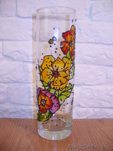 Стеклянная ваза #902650