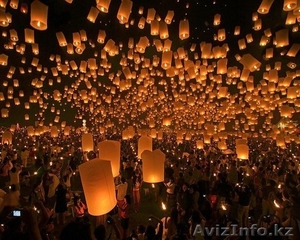 Небесные фонарики В Семее #896867