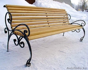 кованные скамейки #911339