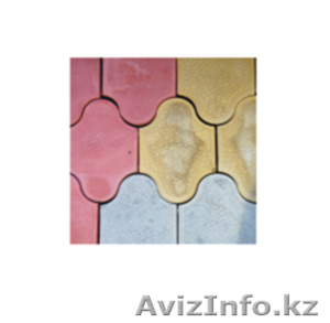 Брусчатка, Тротуарная плитка,  серая,  цветная. #910824