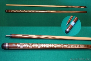 Кий ручной работы м.Арисов с инхрустацией #917335