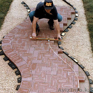 Укладка тротуарной плитки в Алматы #911879