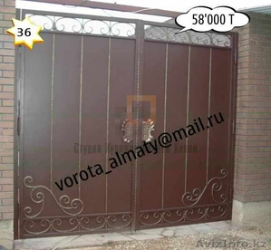 Ворота Алматы сварочные работы #922047