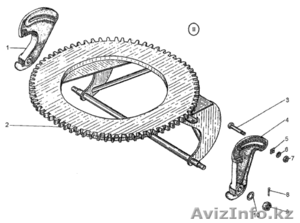 Продаем круг поворотный Д395Б.34.090 на автогрейдер ДЗ-98 #932110