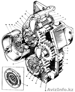 Продаем раздаточный редуктор ДЗ.98.10.06.000.009 на автогрейдер ДЗ-98 #932079