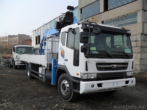 Продажа: новый грузовик DAEWOO NOVUS Se 8, 0 тн. с краном DONGYANG 1926 #926559