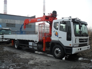 ПРОДАЖА: новый грузовик DAEWOO NOVUS Se 8,  0 тн с краном KANGLIM 2056 #926565