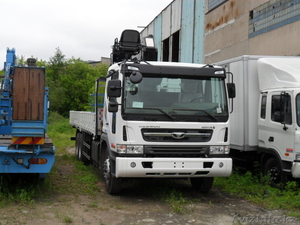 Продажа: новый бортовой грузовик DAEWOO NOVUS Se 11, 5 тн. с краном HIAB190T  #927132