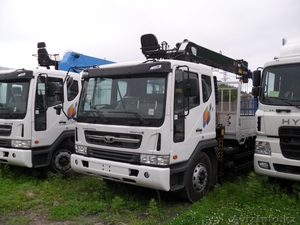 Продажа: новый грузовик DAEWOO NOVUS Se 11, 5 тн с краном  HIAB160T #927130
