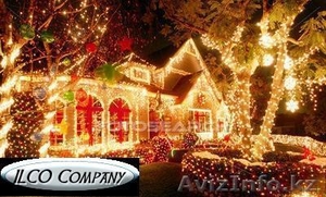 Гирлянды,  иллюминация,  праздничное световое оформление #943637