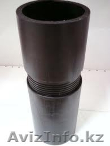 Труба напорная  с резьбовым соединением пэ 100 #941684