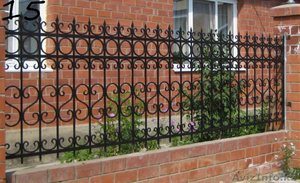 Заборы кованые. Изготовление и монтаж. #963350