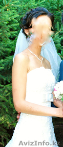 Красивое, элегантное свадебное платье #955220