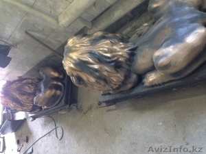 декоративные скульптуры (львы) #967164