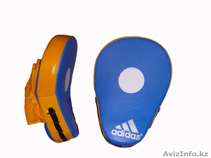Лапы для отработки ударов Adidas. Кожаные. Доставка по г. Алматы. #954395