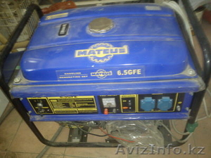 Бензиновый генератор MATEUS 6.5GFE  #963023