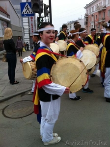 Костюмы корейских барабанщиков Самульнори! #969134