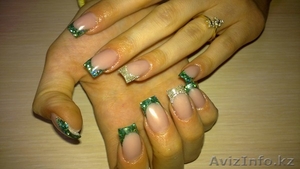 Наращивание ногтей качественно и не дорого! #981199